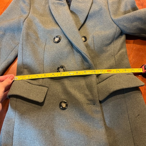 NEW Mango Wool Blend Double-Breasted Coat, Size XS - Picture 14 of 14